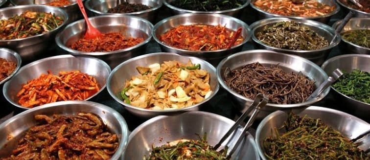 Typische Gerichte aus Südkorea