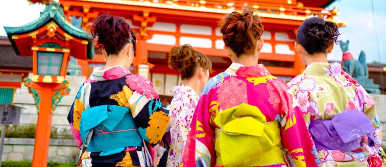 Kimono oder Yukata