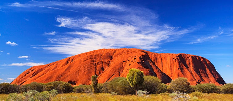 Best time to visit central Australia