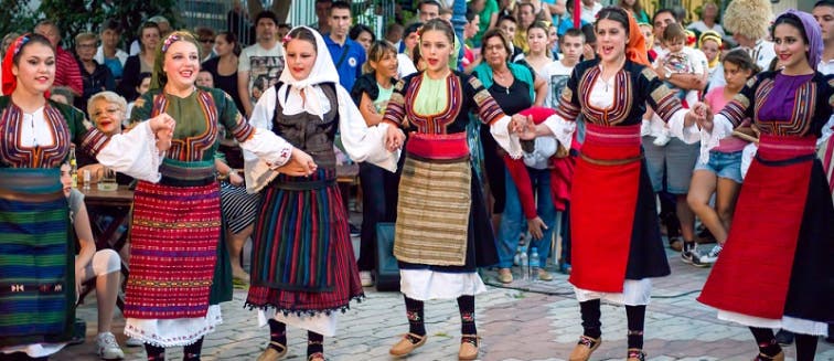 Fiestas populares en  Grecia