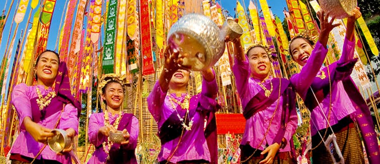 Fiestas populares en  Tailandia