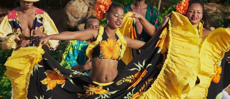 Fiestas populares en  Mauricio