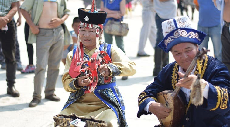 Fiestas populares en  Mongolia