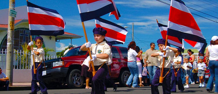 Fête de l'indépendance du Costa Rica