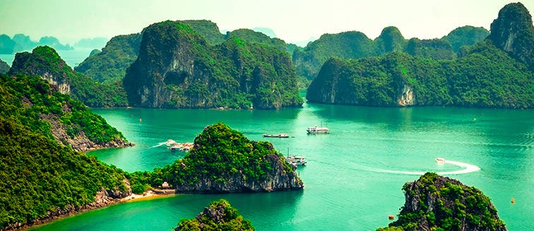 Qué ver en Vietnam Bahía de Halong