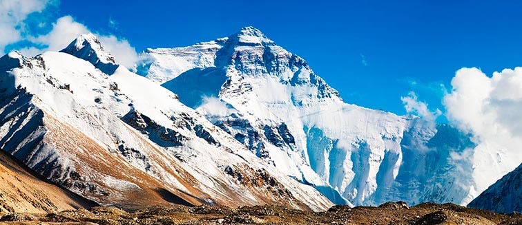 Sehenswertes in Tibet Base camp Everest