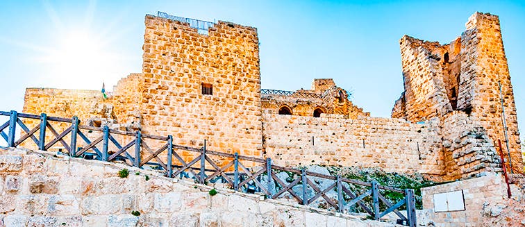 Sehenswertes in Jordanien Festung Adschlun