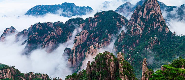 What to see in Chine Huangshan