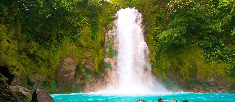Sehenswertes in Costa Rica La Fortuna-Wasserfall
