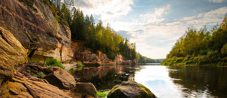 What to see in Baltic States Valley of the Gauja river