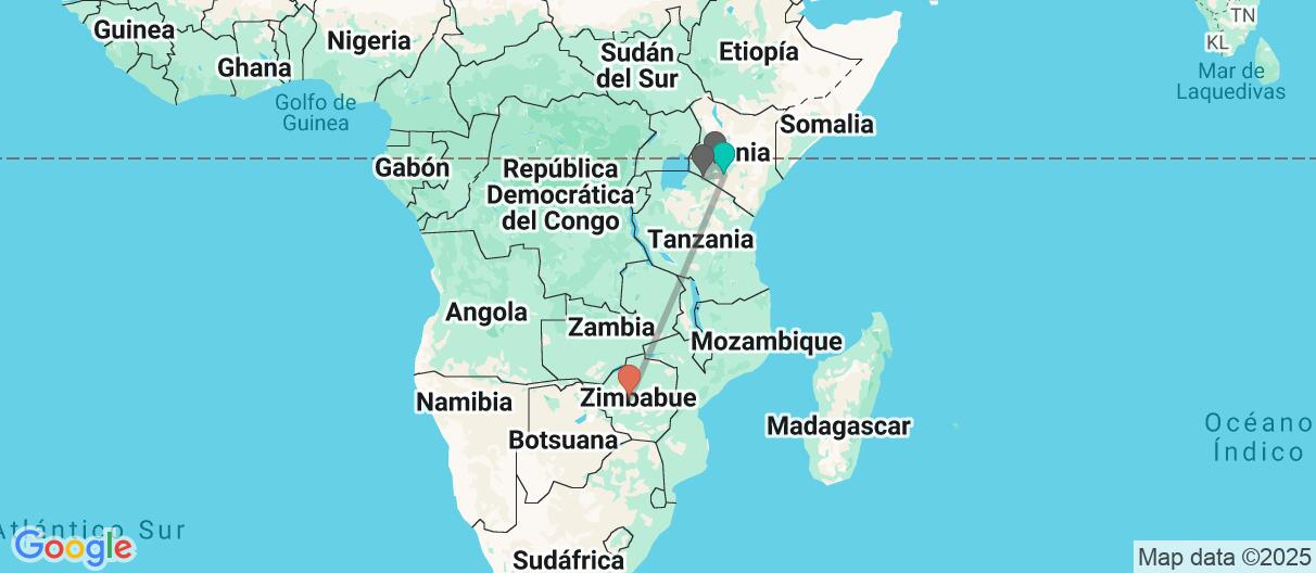 Mapa Del Gran Valle Del Rift En áfrica Buscadores De Fósiles, ER