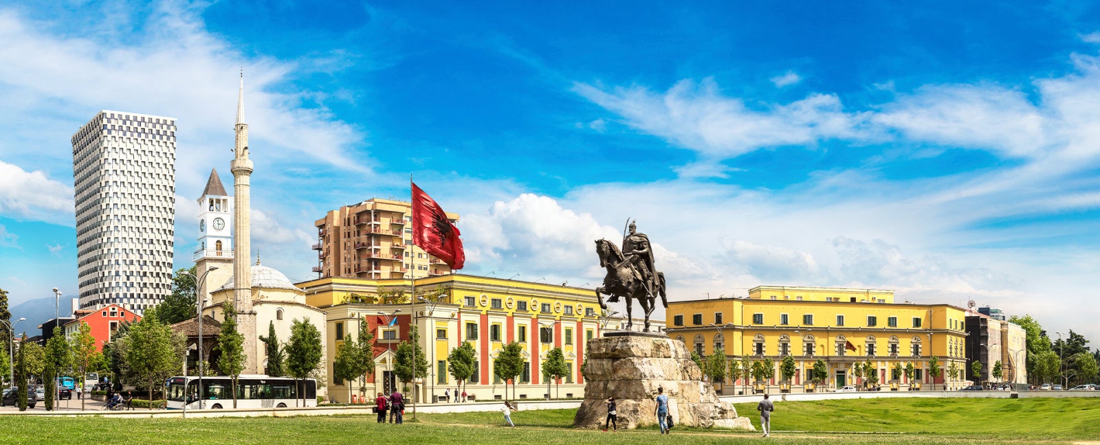 1st Day: UK/Ireland - Tirana