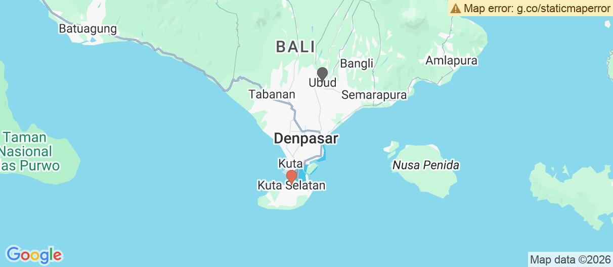 Karte mit Reiseroute in Indonesien