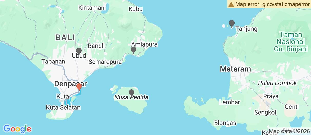 Karte mit Reiseroute in Indonesien